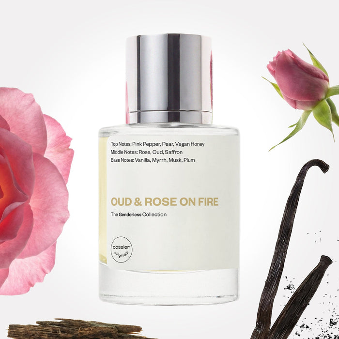 Oud & Rose on Fire